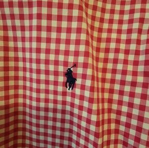 Ralph Lauren button down shirt (Red Gingham)